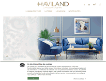 Tablet Screenshot of haviland.fr